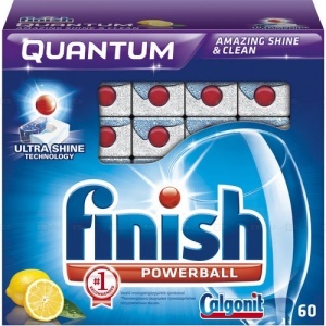 Таблетки для посудомоечных машин Finish Quantum Lemon 60шт.