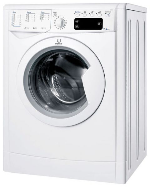 Стиральная машина Indesit IWE 7105 B фронтальная 7 кг белый